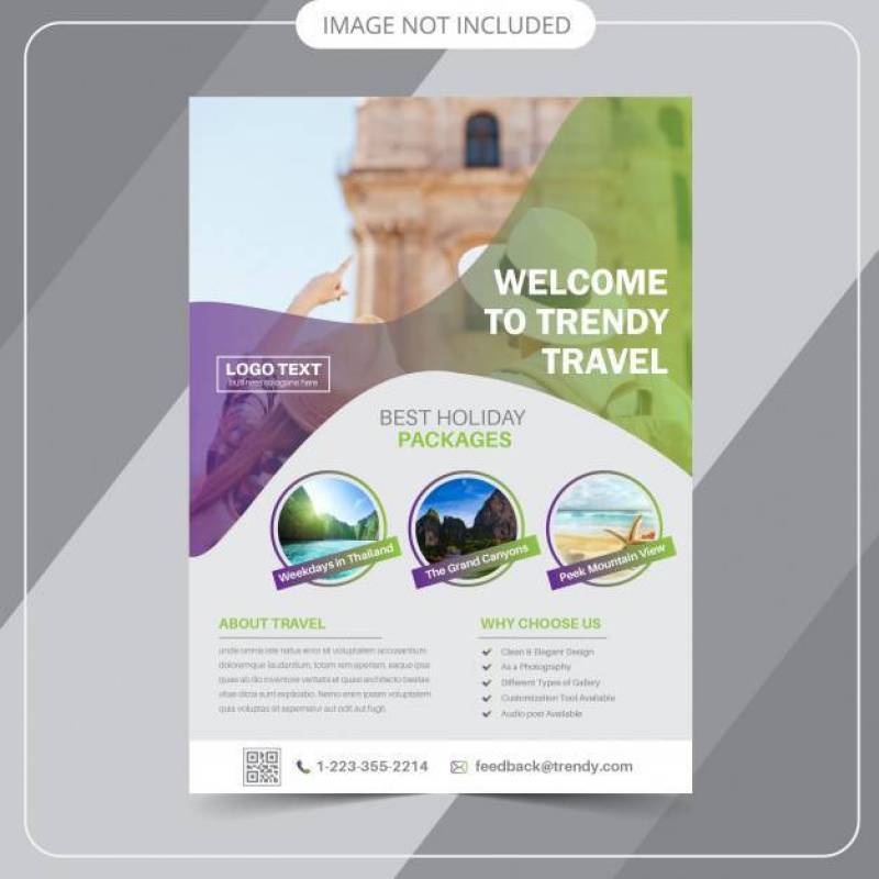 Travel Flyer Templates