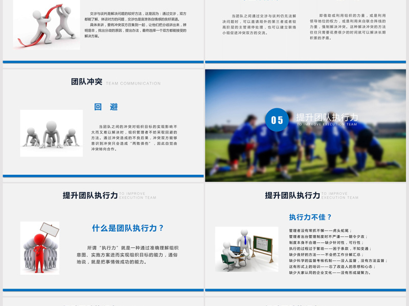 企业管理班组团队建设PPT模板