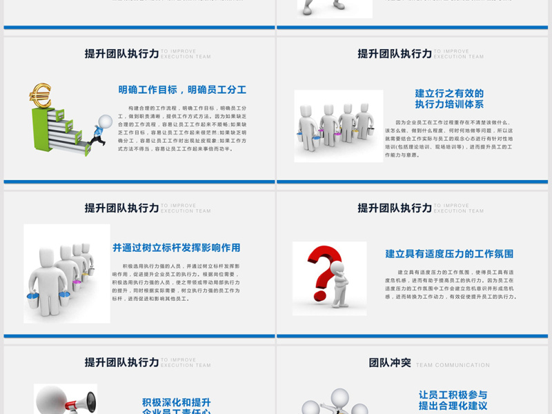 企业管理班组团队建设PPT模板