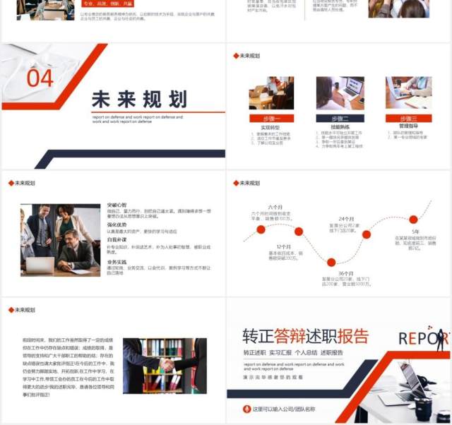 个人转正答辩述职报告工作计划报告动态PPT模板 个人转正答辩述职报告工作计划报告动态PPT模板