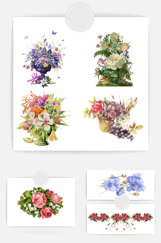 欧式手绘花朵 欧式手绘花朵