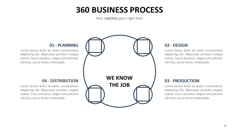 极简风格设计PPT图表-13