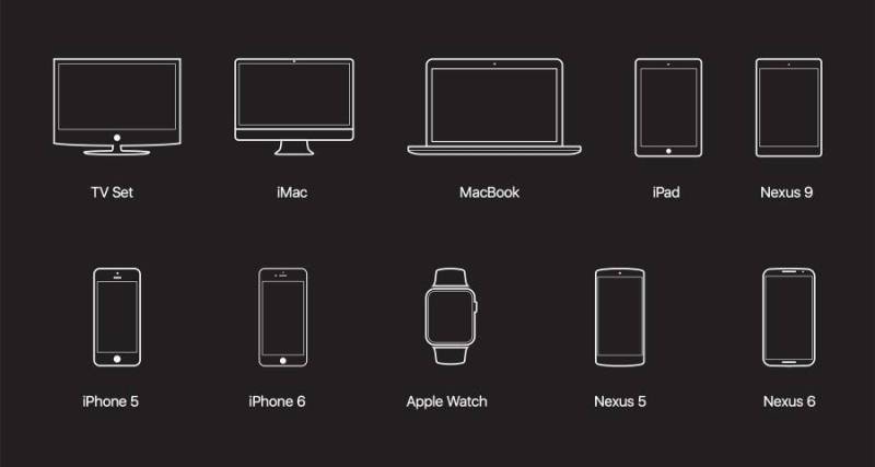 Digital Device Icons