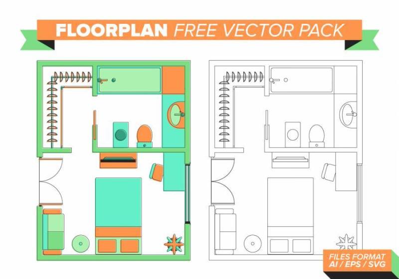 Floorplan 矢量包