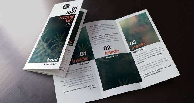 Psd Tri Fold Mockup模板Vol2 Psd Tri Fold Mockup模板Vol2