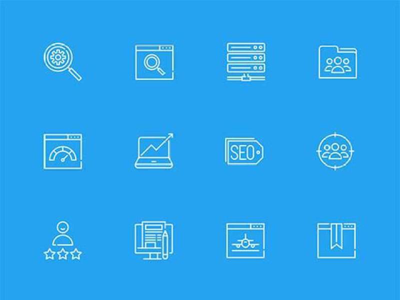 50 枚 SEO 图标