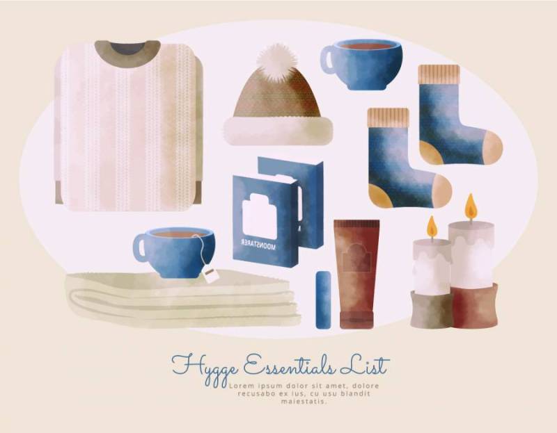 矢量手绘海洁精华