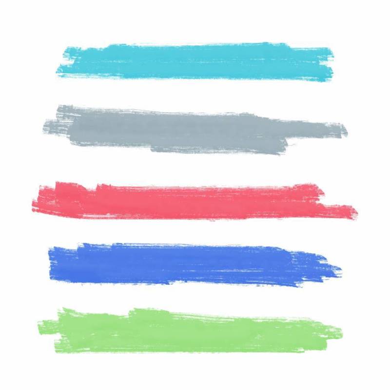 水彩画笔描边矢量背景设计