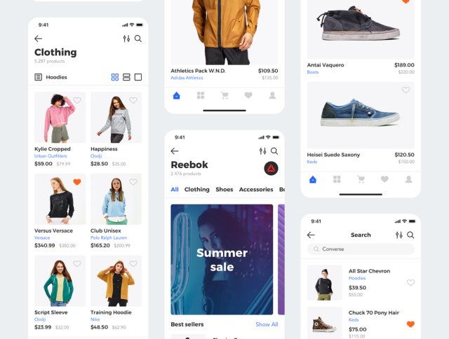 30个高质量的模板,非常适合制作电子商务应用,Sector UI Kit。电子商务 30个高质量的模板,非常适合制作电子商务应用,Sector UI Kit。电子商务
