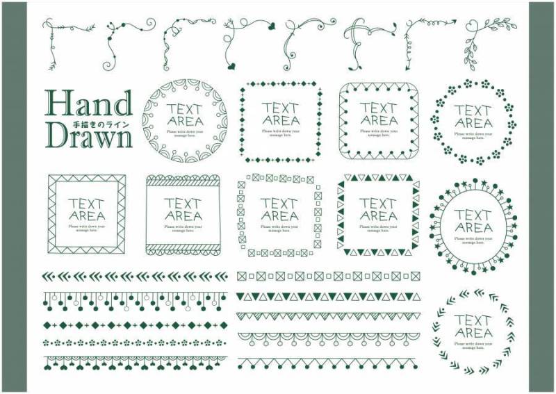 手绘线框SET