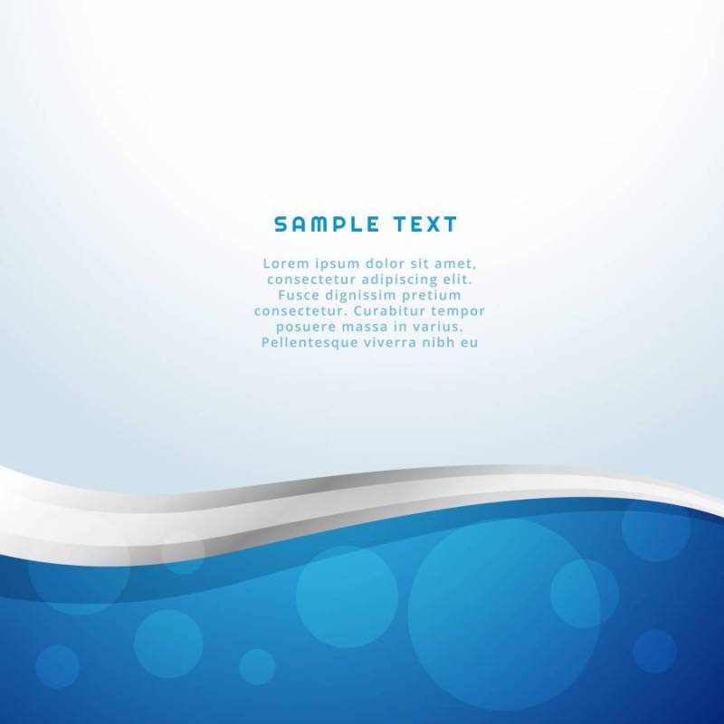 抽象的蓝色波浪背景