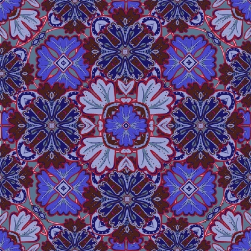 无缝图案彩色装饰矢量07