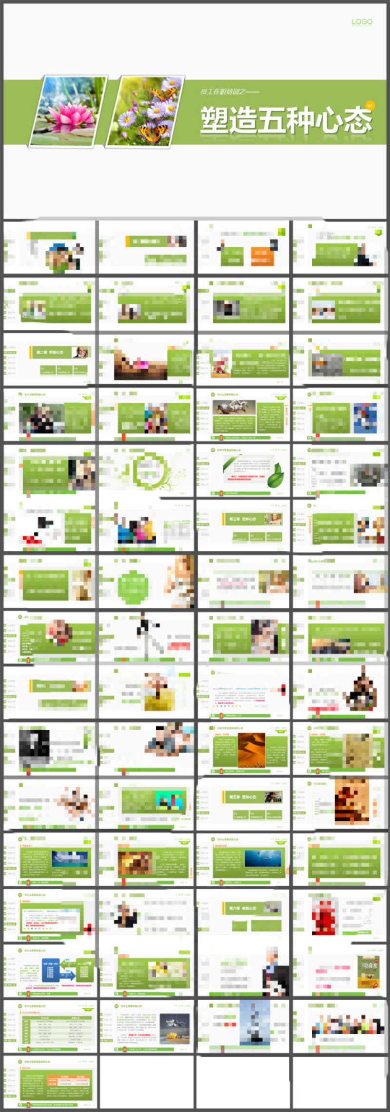 塑造五种心态ppt作品