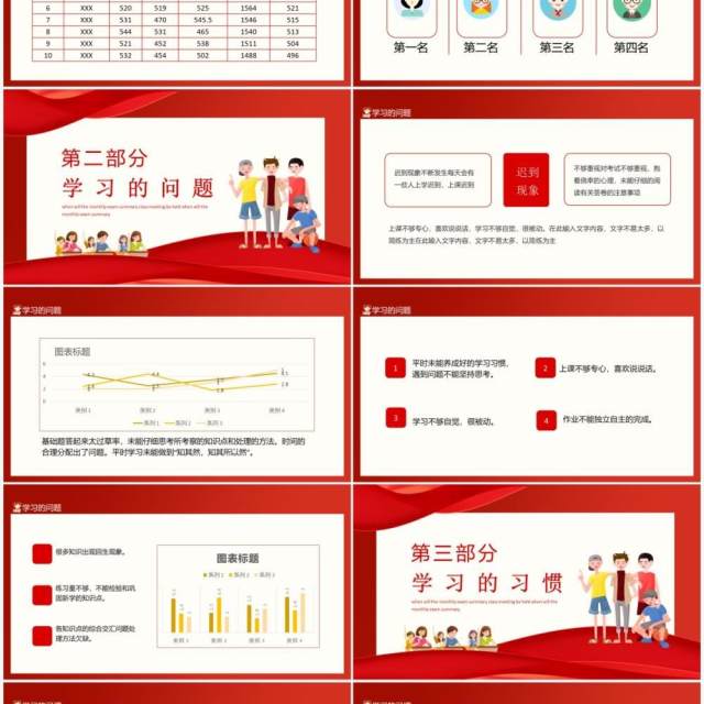 辉煌不再何时才能再辉煌月考总结班会动态PPT模板 辉煌不再何时才能再辉煌月考总结班会动态PPT模板
