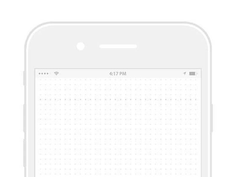 iPhone 7 线框图