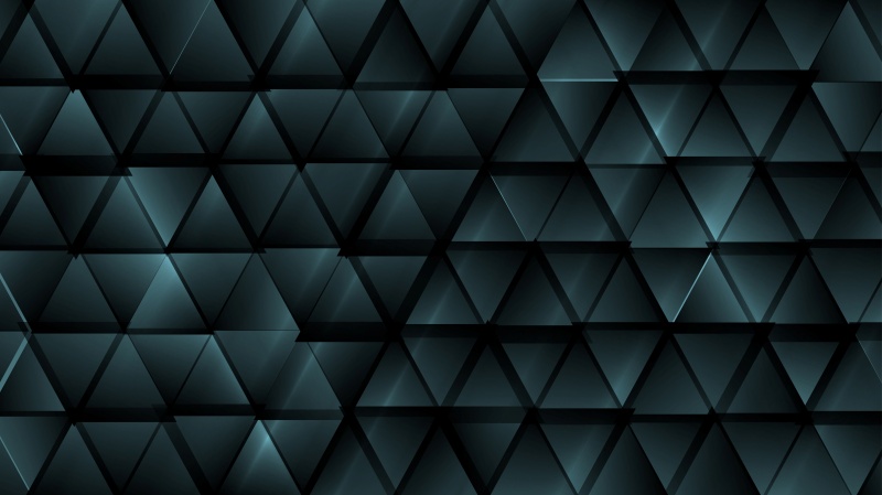 深蓝色抽象科技三角形背景EPS矢量设计素材dark blue abstract tech triangles background