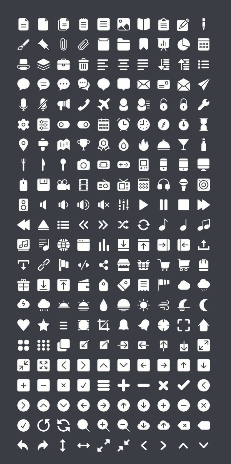 Solid Icon Set