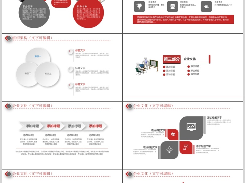 2018企业员工入职培训PPT模板