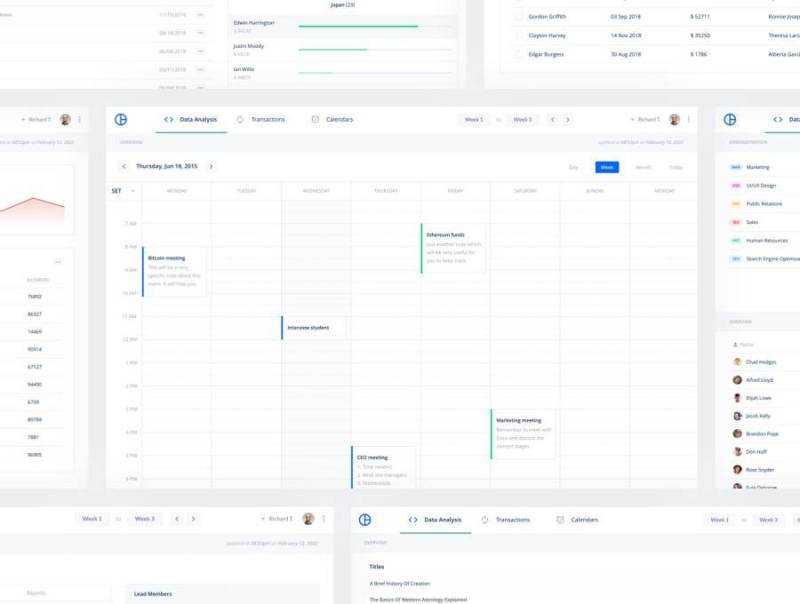48个加密货币Web应用程序屏幕，用于Adobe XD和Sketch。，加密Web UI工具包