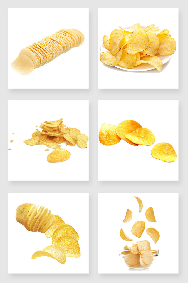 美味薯片png设计元素 美味薯片png设计元素