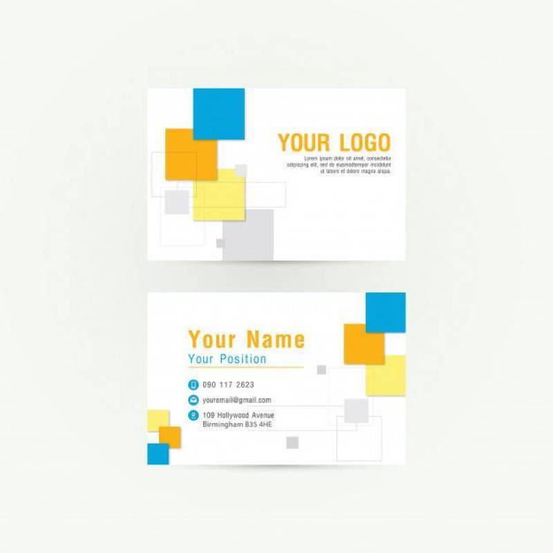 Business card design