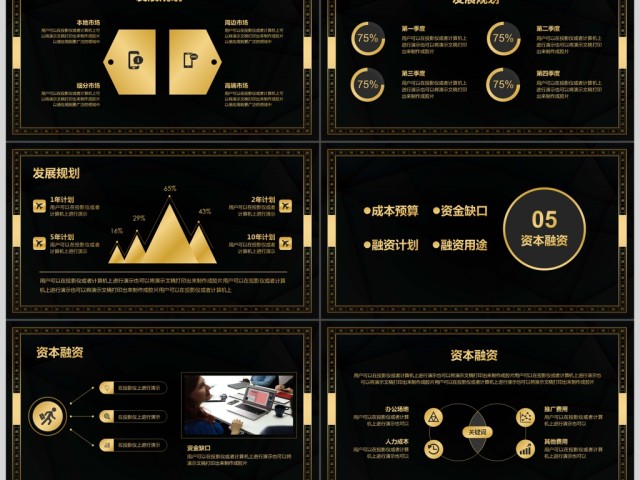 高端大气企业简介商务通用PPT