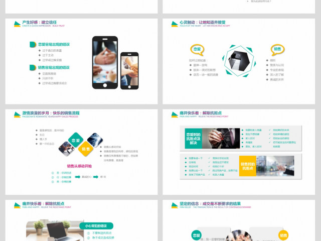 简约企业团队管理情感式营销销售PPT模板 简约企业团队管理情感式营销销售PPT模板