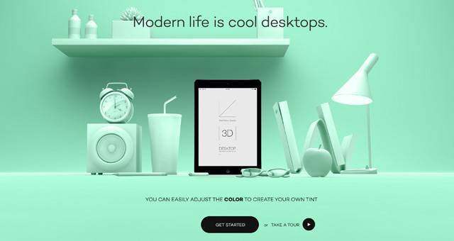 Psd 3D桌面Web Showcase Vol2 Psd 3D桌面Web Showcase Vol2