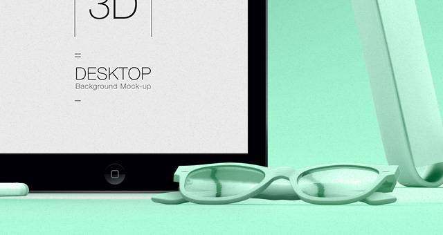 Psd 3D桌面Web Showcase Vol2 Psd 3D桌面Web Showcase Vol2