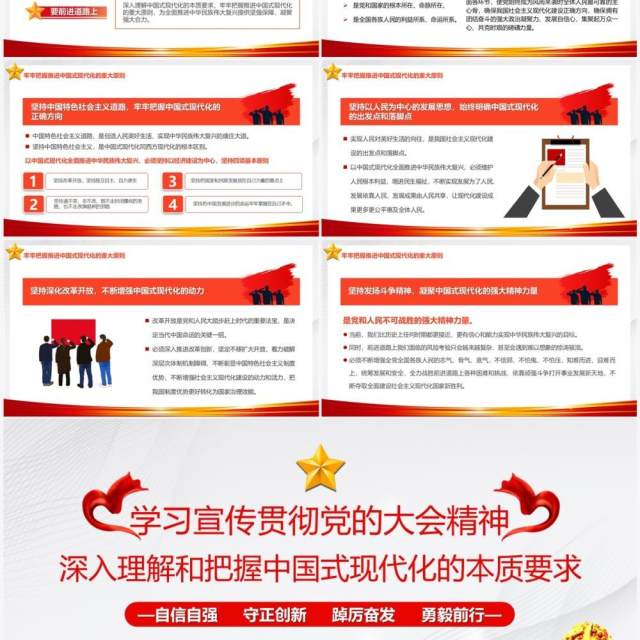 理解和把握中国式现代化的本质要求党课学习PPT模板 理解和把握中国式现代化的本质要求党课学习PPT模板