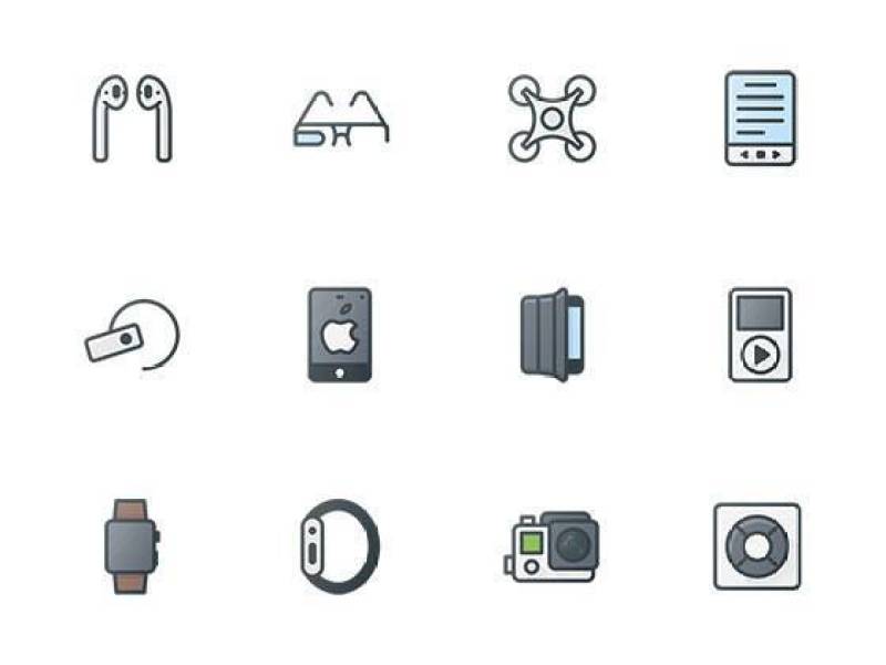 57 枚智能设备图标