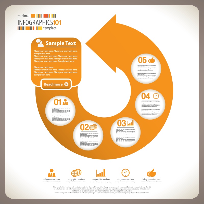 信息图形集合5010