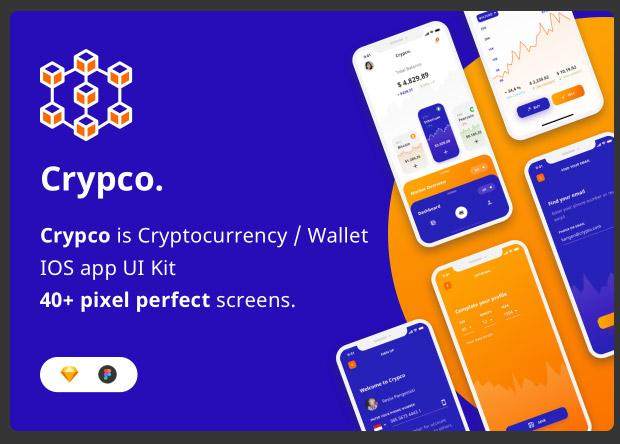 用户界面工具包Crypco UI Kit 用户界面工具包Crypco UI Kit