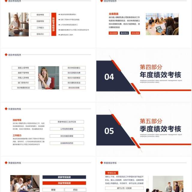 简约商务员工晋升薪资考核管理报告动态PPT模板 简约商务员工晋升薪资考核管理报告动态PPT模板