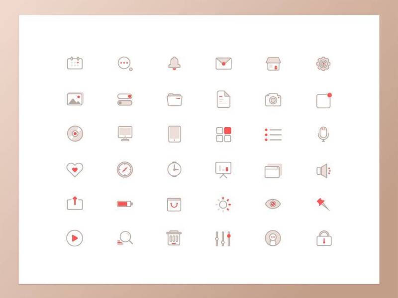 36 Simple Icons