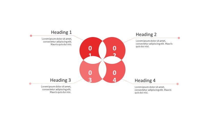 红色数据分析PPT图表-30