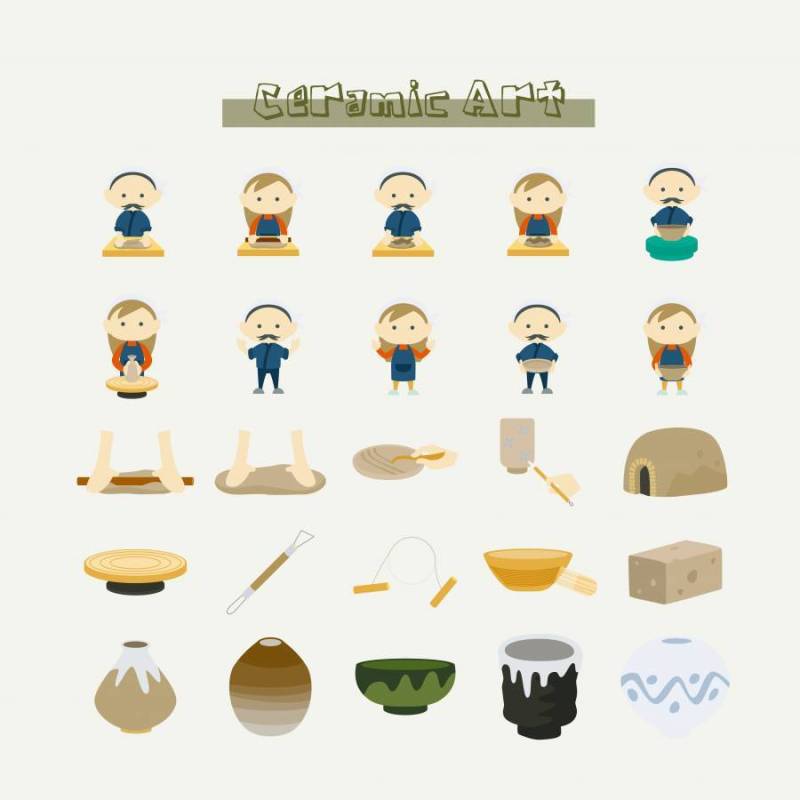 陶瓷插图