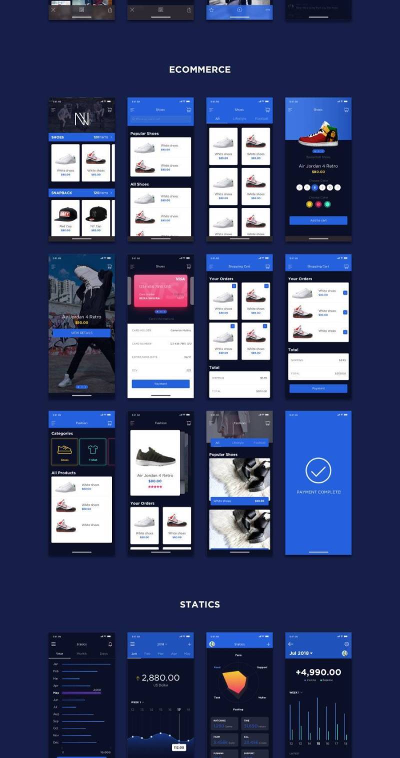 Noway Mobile App UI KIT