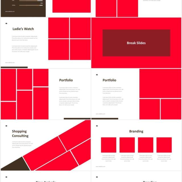 手表店产品介绍PPT图片版式设计模板Watch Shop Powerpoint Template 手表店产品介绍PPT图片版式设计模板Watch Shop Powerpoint Template