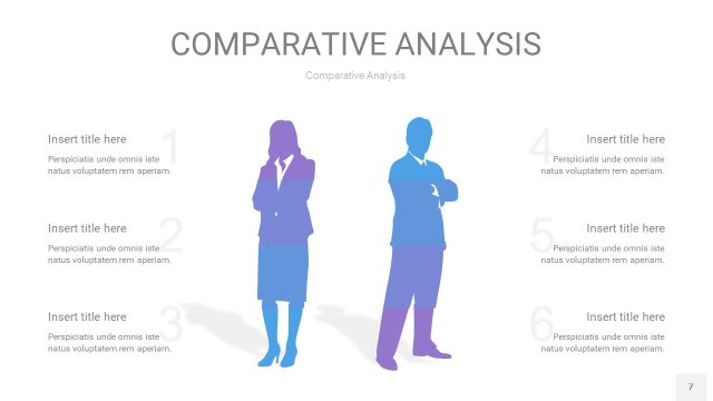 蓝紫色用户人群分析PPT图表7