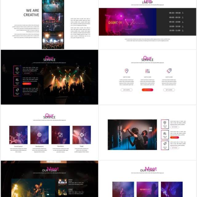 个性创意演唱会音乐会PPT模板Madness Multipurpose PPTX 个性创意演唱会音乐会PPT模板Madness Multipurpose PPTX