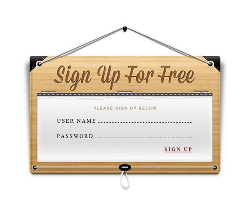 木质挂牌PSD分层素材