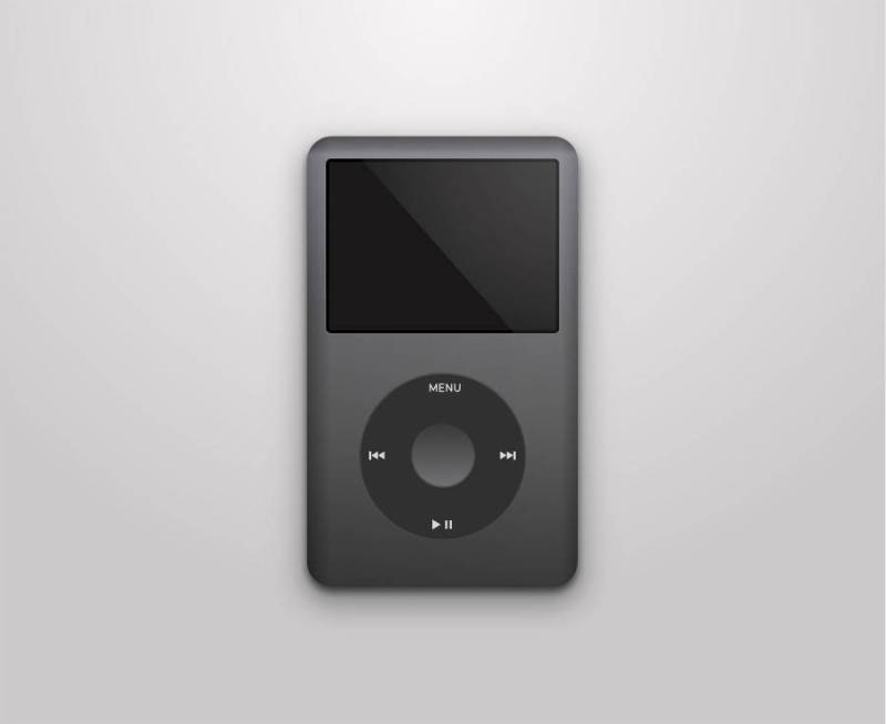 iPod Classic Mockup