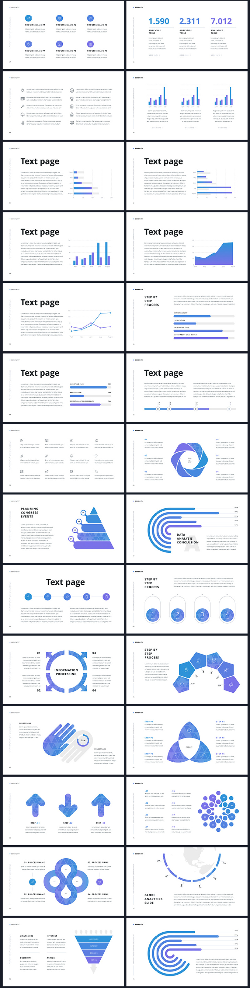 【MAC系统】多用途商务业务Keynote模板Serenity Multipurpose business template