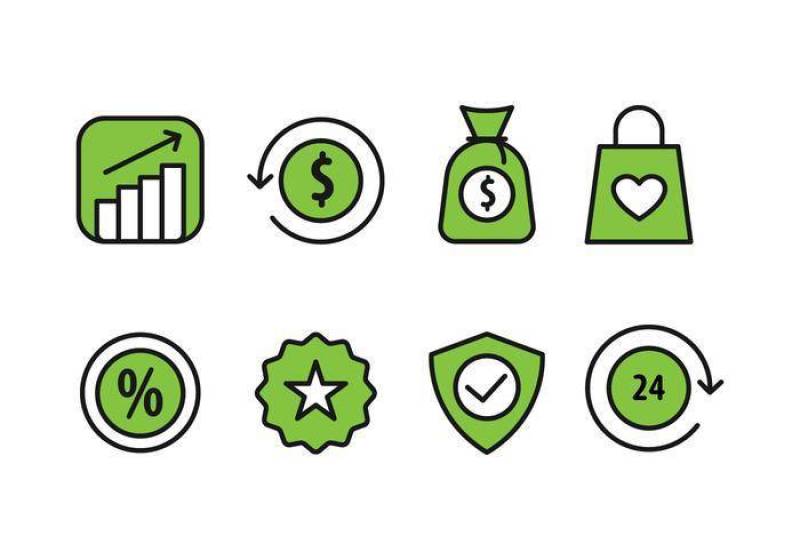 在线购物的图标