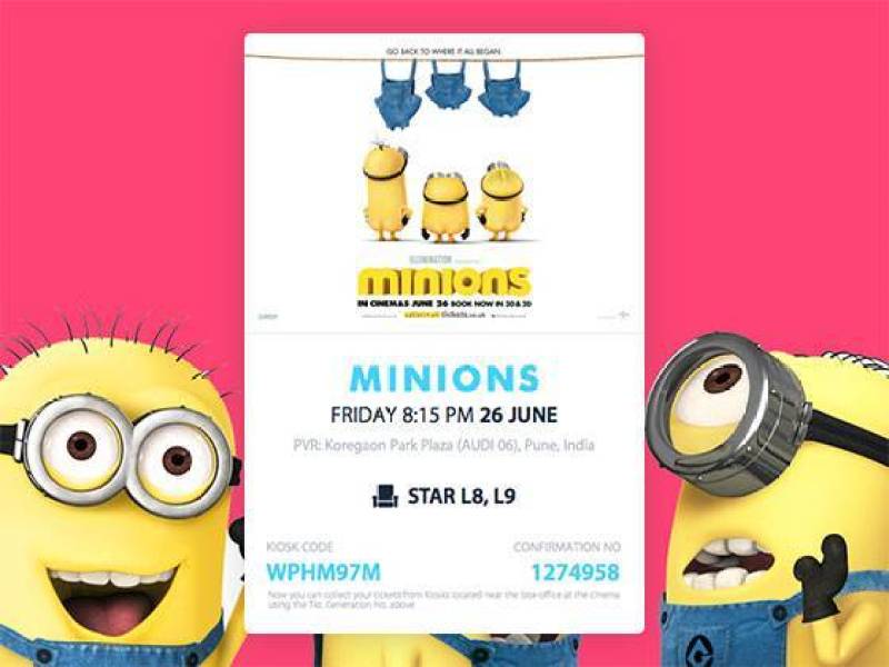 Minions Movie Card