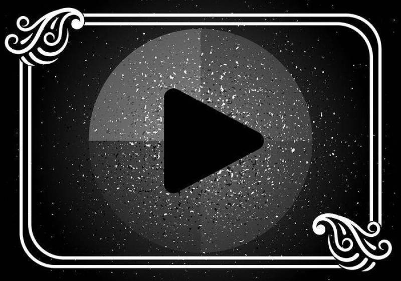 无声电影背景矢量