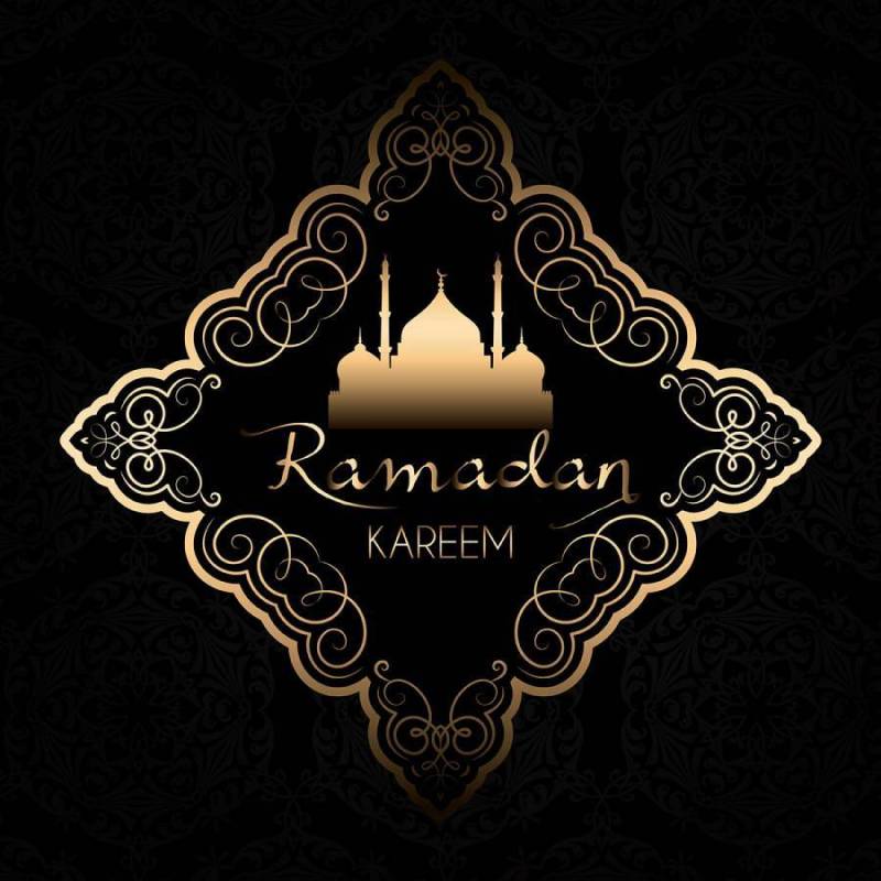 时尚的斋月贾巴尔背景