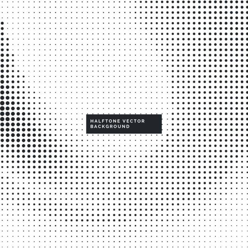 现代半色调点背景