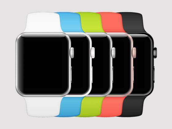 Apple Watch 系列 2 全色系模型 Apple Watch 系列 2 全色系模型